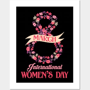 International Womens Day March 8Th Women Posters and Art